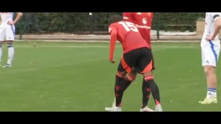 Samuel Lusale vs Leeds United U18 [upl. by Aicenad580]