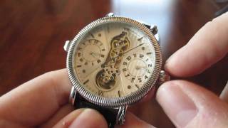 Aeromatic 1912 A1386 Dual Time watch review [upl. by Ebert]