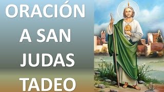 ▶ ORACION PODEROSA A SAN JUDAS TADEO PARA CASOS DIFICILES Y DESESPERADOS  ORACION Y PAZ [upl. by Isa411]