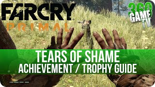 Far Cry Primal  Tears of Shame  Achievement  Trophy Guide Kill and skin 1 tamed beast [upl. by Hudis302]