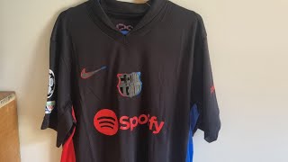 Camiseta del barça 202425 negra 2 equipacion [upl. by Emile]