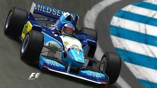 rFactor F1 1995  Michael Schumacher Onboard Interlagos  10 [upl. by Ahtaga593]