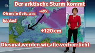 wetter in Deutschland Die Rückkehr des echten Winters Ein gewaltiger Schneesturm kommt auf uns zu [upl. by Lilly778]