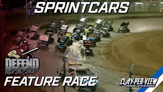 Sprintcars  Defend the Top End  6th Sept 2024  ClayPerView [upl. by Houston]