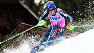 Henrik KRISTOFFERSEN  Winner  Slalom Run 2  Wengen SUI  2023 [upl. by Langley]