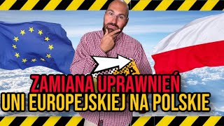 Jak zamienić uprawnienia Unii Europejskiej na Polskie UDT i wszystko co musisz wiedzieć [upl. by Akeenat]