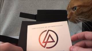 Linkin Park  LIVING THINGSRECHARGED Premium Deluxe Box Set Unpackaging [upl. by Gitt197]