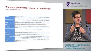 Dr Jane Pillinger  Domestic Violence in the Workplace Summit 2019 [upl. by Aromat258]