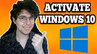 How To Activate Windows 10 2024 [upl. by Demmahom664]