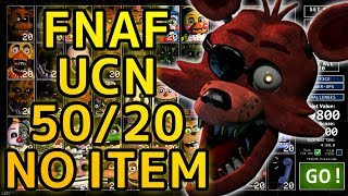 FNAF UCN 5020 NO ITEM BEAT  Ultimate Custom Night [upl. by Mihe]