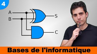 Les portes logiques Bases Informatique [upl. by Ahsem604]