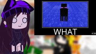 Mob Talker Reacts To WAIT WHAT Minecraft 5 Gacha Club [upl. by Odey203]