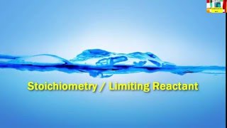 Stoichiometry  Limiting Reactant [upl. by Auqenat]