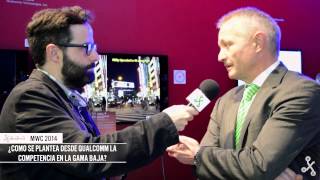 Qualcomm en MWC 2014 entrevista a Eloy Fustero  Director de Marketing [upl. by Ahsha974]