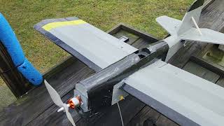 Foam Board RC Plane Burns Out ESC MidFlight  Part 1 [upl. by Tarah]