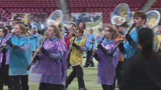 Marching bands from 14 states fill the Dome at Americas Center [upl. by Bricker]