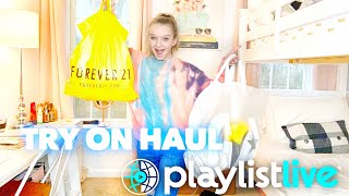 PLAYLIST LIVE TRY ON HAUL  Bryleigh Anne [upl. by Nillek180]