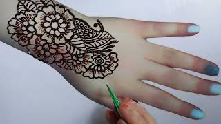 Beautiful Henna Designs  Eid Mehndi Designs For hands [upl. by Araf]