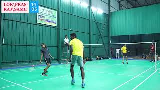 FINAL LOKESH amp PRASITHA VS RAJESH amp SAMERA [upl. by Adlihtam]