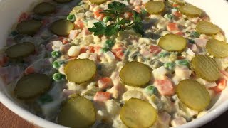 Ruska Salata Vrlo Jednostavna  Russian Salad [upl. by Itsirk]