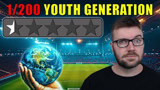 1200 Youth Rating for EVERY Nation  FM24 Experiment [upl. by Ocicnarf830]