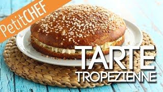 Recipe quotTarte tropeziennequot Step by step Petitchefcom [upl. by Isied154]