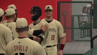 MLB The Show 24  City Connect Uniforms Milwaukee Brewers vs Arizona Diamondbacks [upl. by Valentia147]