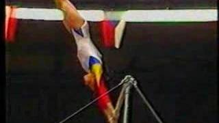 Aurelia Dobre 1987 World Championship AA Bars [upl. by Callista]