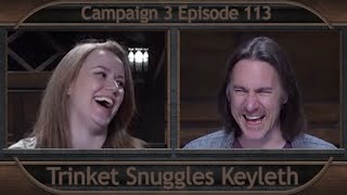 Critical Role Clip  Trinket Snuggles Keyleth  Campaign 3 Episode 113 [upl. by Euphemiah]