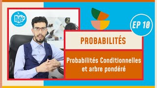 CAFE ECO  Probabilités S2 EP10 Probabilités Conditionnelles et arbre pondéré [upl. by Dustie]