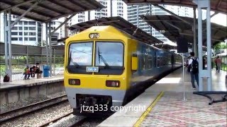 KTM Komuter Class 81 set EMU 06 departing Putra [upl. by Farrish12]