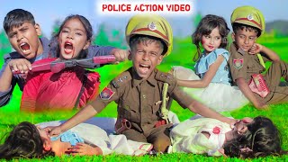 Karta Rahunga Pyaar Song💋New Police Action Video💞Police Sad Video💕K Music King [upl. by Vacuva]