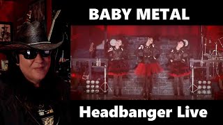 Requested BABYMETAL  Headbanger Live  Legend 1997 Apocalypse REACTION BABYMETAL [upl. by Alburg]