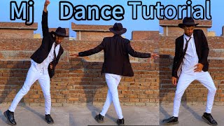 Michael Jackson dance moves for beginners  Mj Dance tutorial step by step [upl. by Emmerie191]