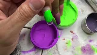 Acrylic Ombre For Beginners  Nail Art  Nails Tutorial [upl. by Quenby36]