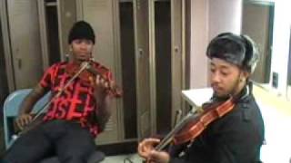 Nuttin But Stringz plays classical and creates music on spot [upl. by Busey256]