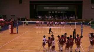 2011 北東北インターハイ 決勝 東九州龍谷－古川学園 第1・2・4セット [upl. by Salene]