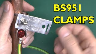 BS951 Clamps  Connecting Bonding Conductors to Metallic Pipes [upl. by Eiaj]