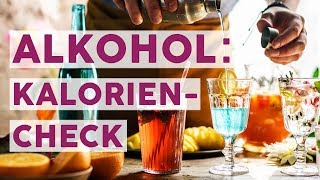 Kalorienfalle Alkohol So viele Kalorien verstecken sich in Cocktails 🍹🥃🍸🍺🍷  BESSER LEBEN [upl. by Eula150]