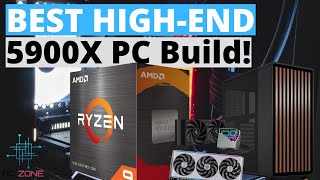 Best Premium Ryzen 9 5900x Gaming PC Build Radeon RX 7900 XTX  Deepcool LT520  64GB RAM [upl. by Ydeh]