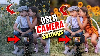 DSLR Camera Secret Setting  Sony Canon Nikon [upl. by Namus]