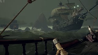 GH Brig Fleet Vs Reaper Brig  Sea of Thieves [upl. by Eittocs]