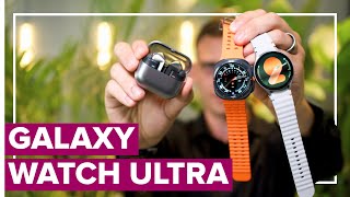 Samsung zaprezentował nowy zegarek GALAXY Watch Ultra  Pierwsze Wrażenia [upl. by Asum]