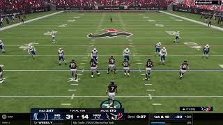 Colts vs Texans [upl. by Airrotal]