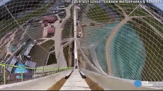 Verruckt Ride the worlds tallest water slide [upl. by Ginzburg]