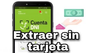 Extraer sin tarjeta por CAJERO Automatico desde CUENTA DNI BANCO PROVINCIA [upl. by Kiona215]