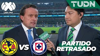 🚨 ¡Partido RETRASADO 👉🏼 quotVIENE UNA REMODELACIÓN ESPECTACULAR PARA EL AZTECAquot  TUDN [upl. by Atiruam]