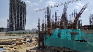 Construction as on 03092022  Call 9910109041 EON Eye of Noida [upl. by Valerio]