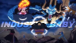 One Piece 「AMV 」Episode 1017 Luffy Vs Kaido amp BigMom  Lil Nas X Katy Perry  Industry Baby Vs ET [upl. by Neelyad]