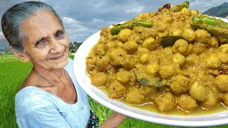 Coconut Chickpea Curry  Chickpea Curry Recipe  Chana Masala  Chole Masala Recipe  Grandma Menu [upl. by Euhc]